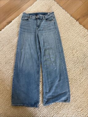 GAP Curvy Baggy Mid Rise Jeans in TALL Inseam